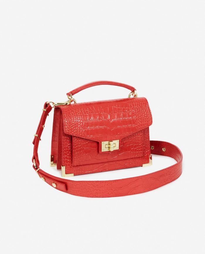 Emily | Sac Emily small rouge Red | The Kooples Femme