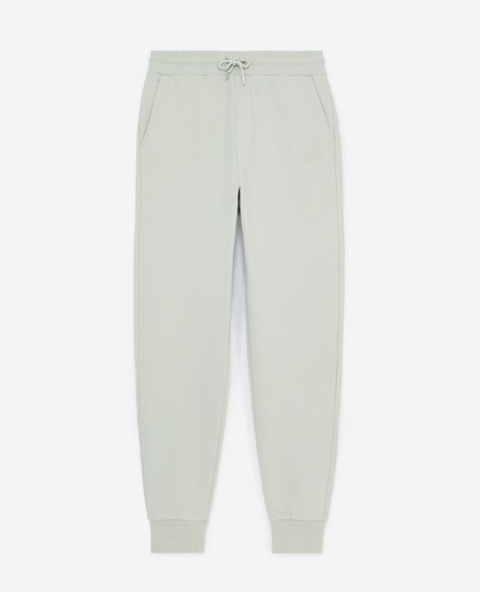 Pantalons & Jeans | Jogging vert d’eau molleton à logo Green | The Kooples Femme