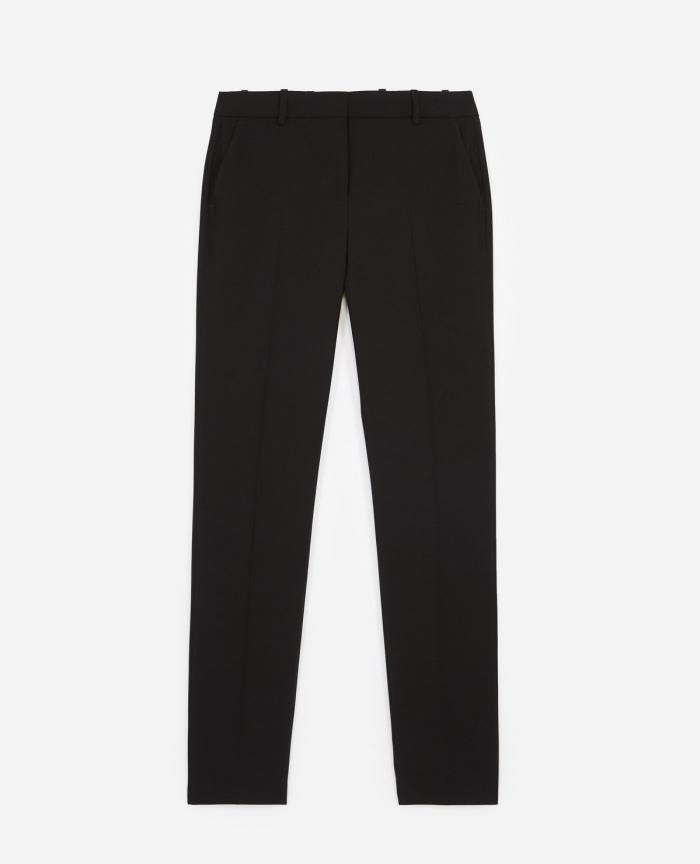 Pantalons & Jeans | Pantalon costume noir crêpe Black | The Kooples Femme